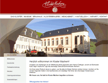 Tablet Screenshot of klostermachern.de